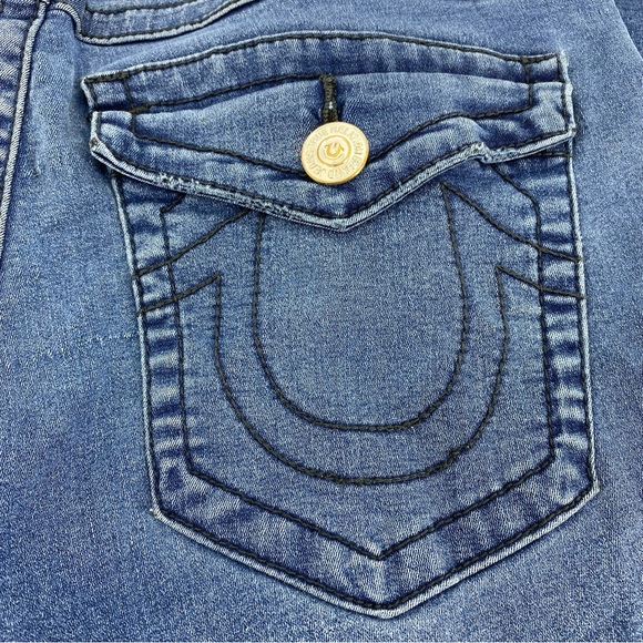 True Religion Blue Super Skinny Denim Jeans - Picture 4 of 8